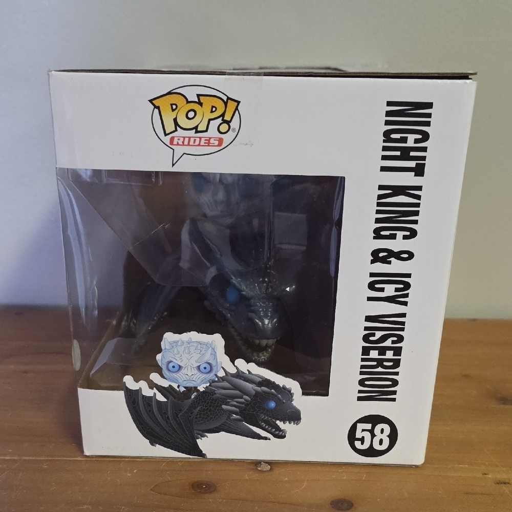 Funko Pop! Rides Night King & Icy Viserion Figure - Picture 2 of 6